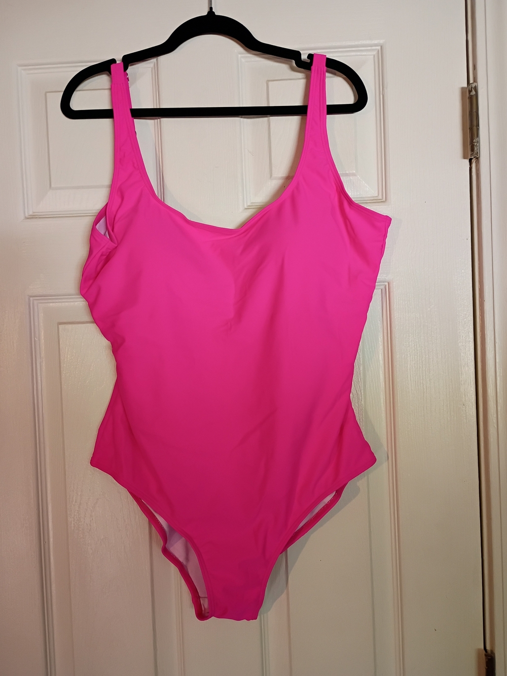XXL One-Piece Swimsuit - Neon Pink